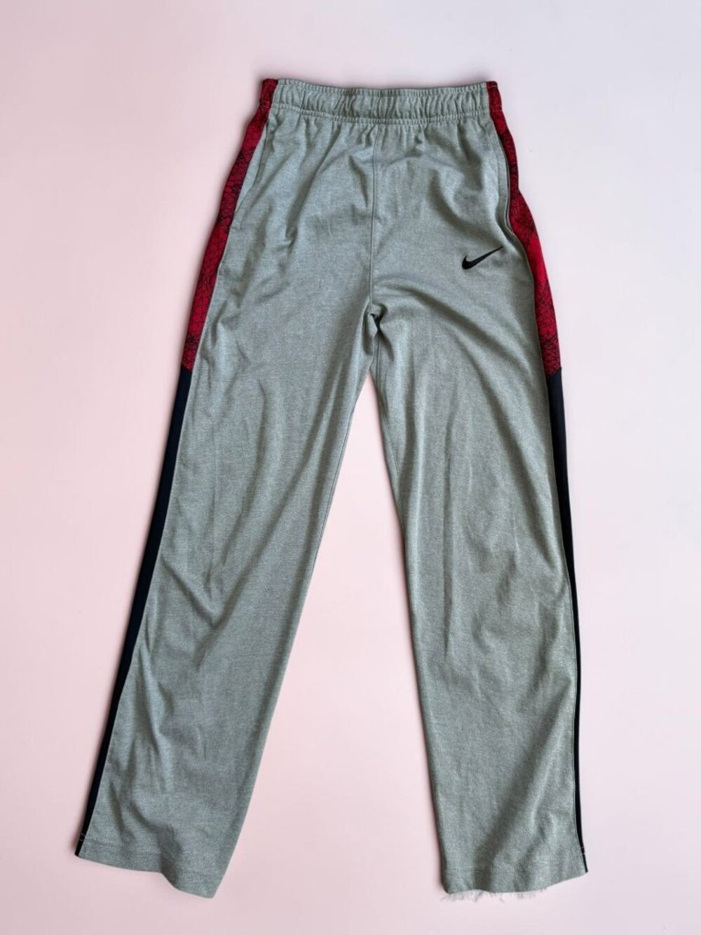 NIKE Boys Gray Dri Fit Active Pants Size XL